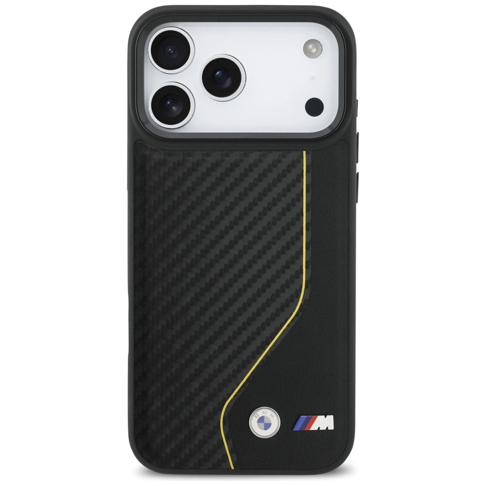 Kryt BMW M Carbon Line & Logo MagSafe Apple iPhone 17 Pro Max yellow
