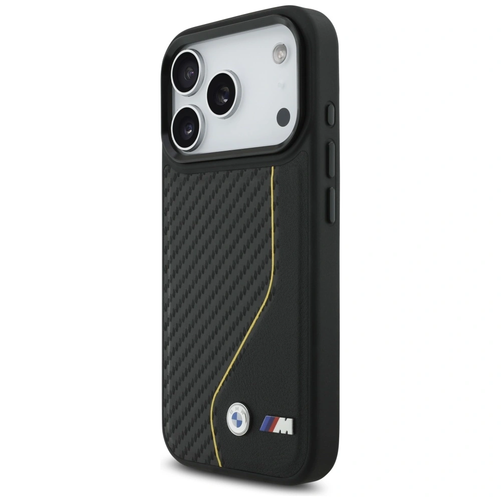 Kryt BMW M Carbon Line & Logo MagSafe Apple iPhone 17 Pro yellow