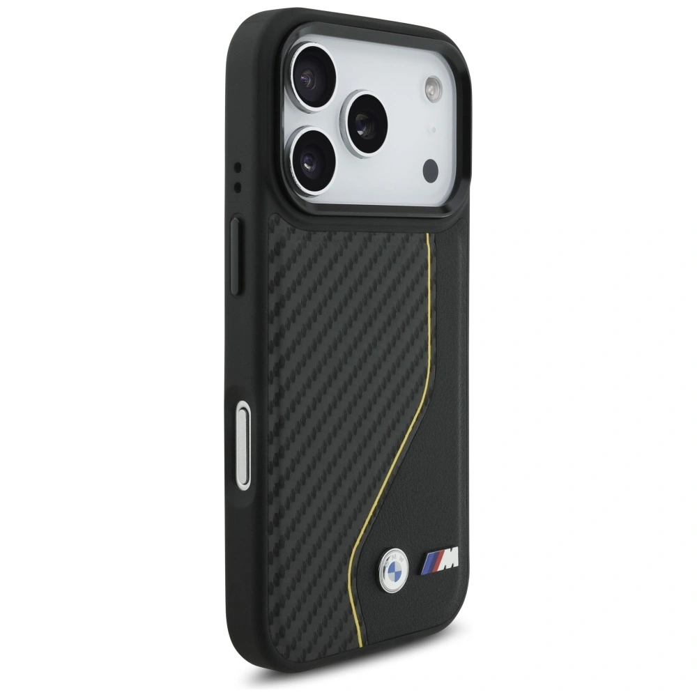 Kryt BMW M Carbon Line & Logo MagSafe Apple iPhone 17 Pro yellow