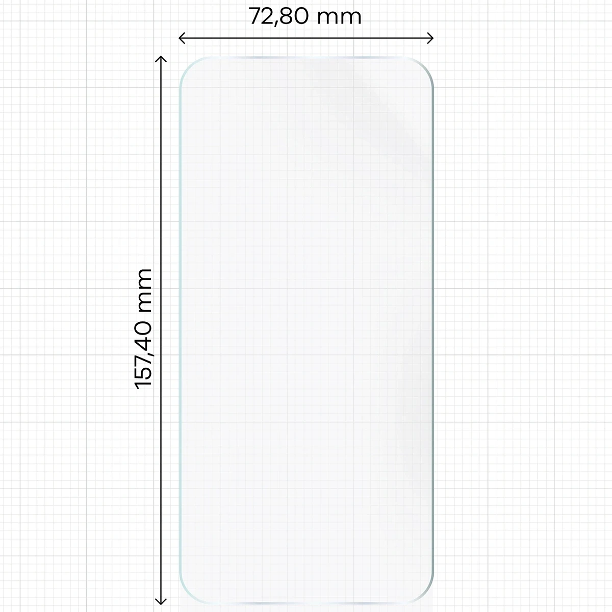 Ochranné sklo Bizon Glass Hydrogel Front Honor 90
