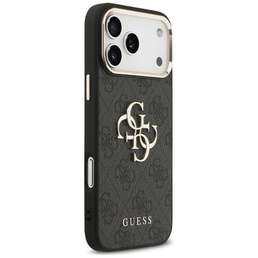 Kryt Guess 4G Big 4G Classic Logo Apple iPhone 17 Pro Max black gold