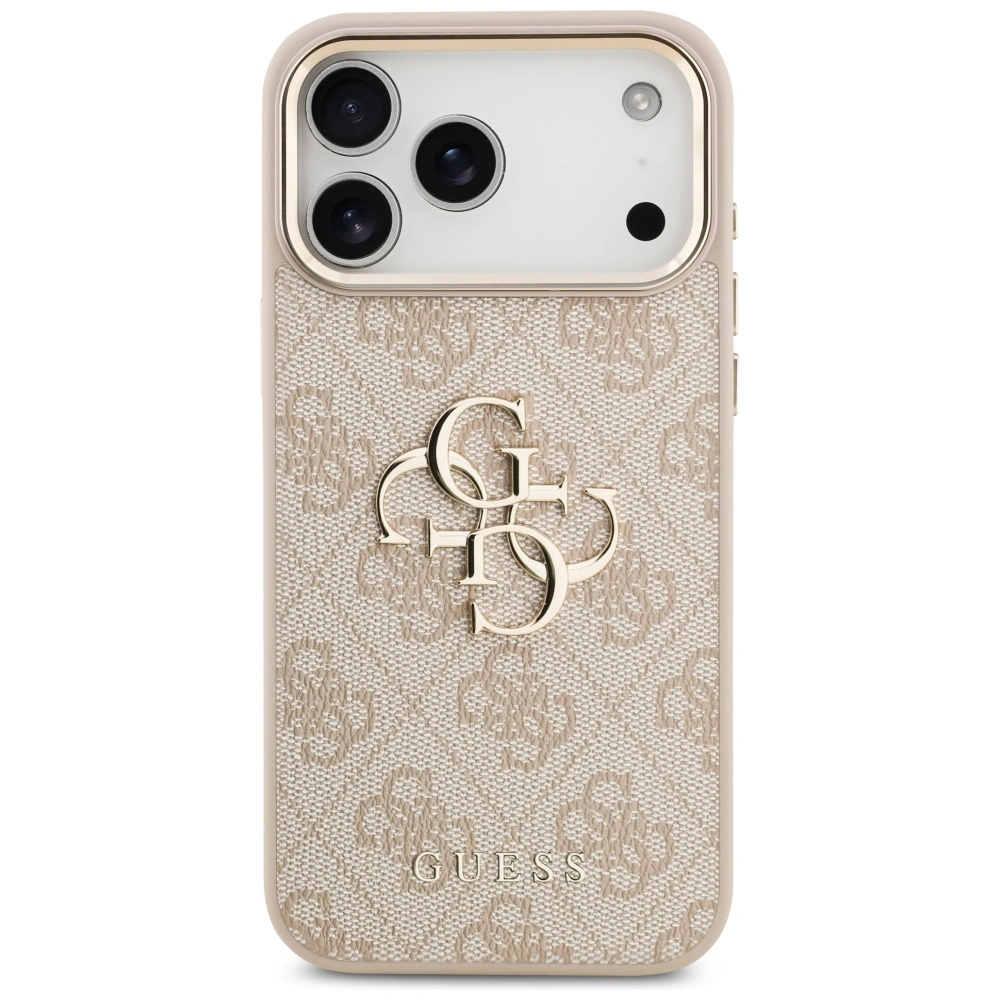 Kryt Guess 4G Big 4G Classic Logo Apple iPhone 17 Pro Max pink gold