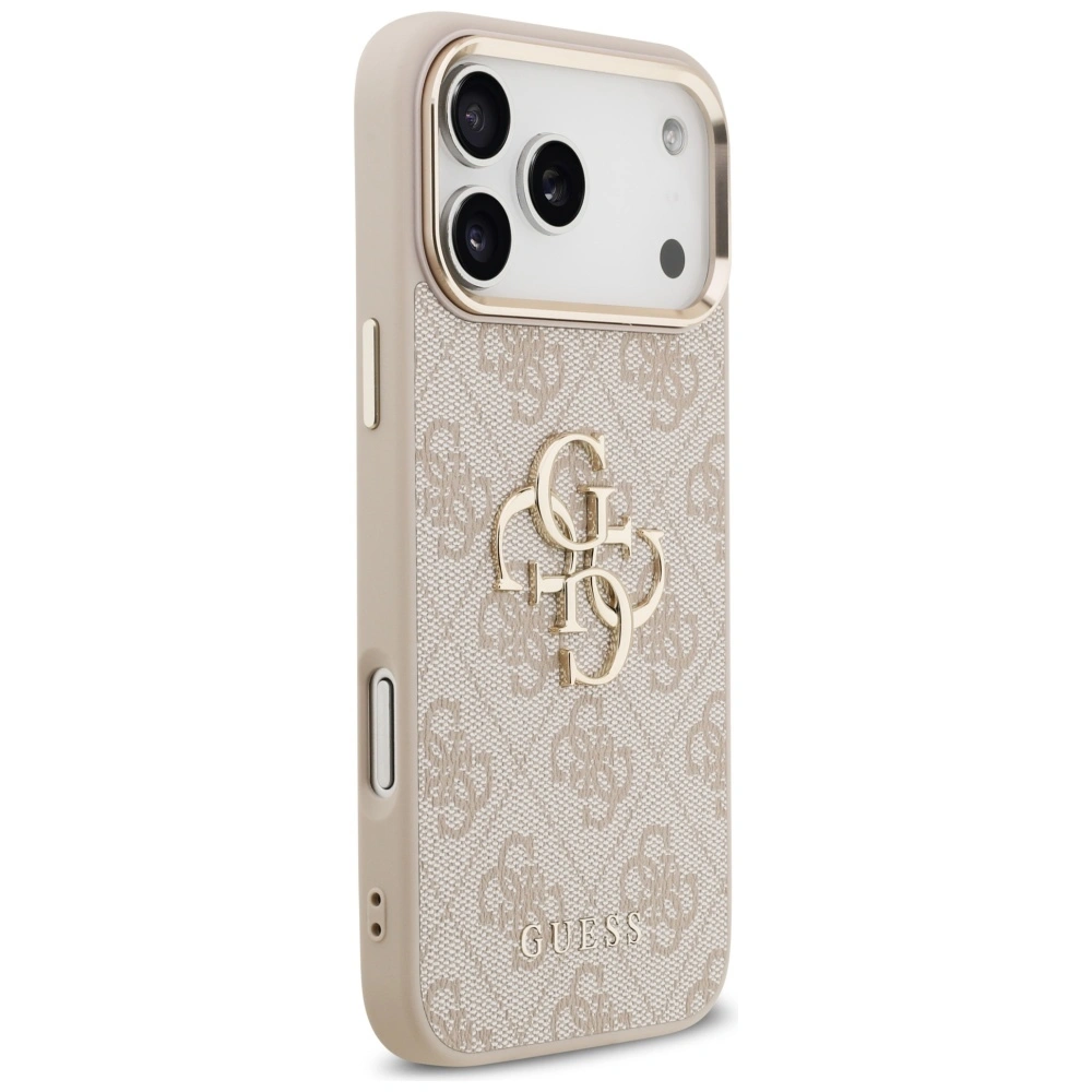 Kryt Guess 4G Big 4G Classic Logo Apple iPhone 17 Pro Max pink gold