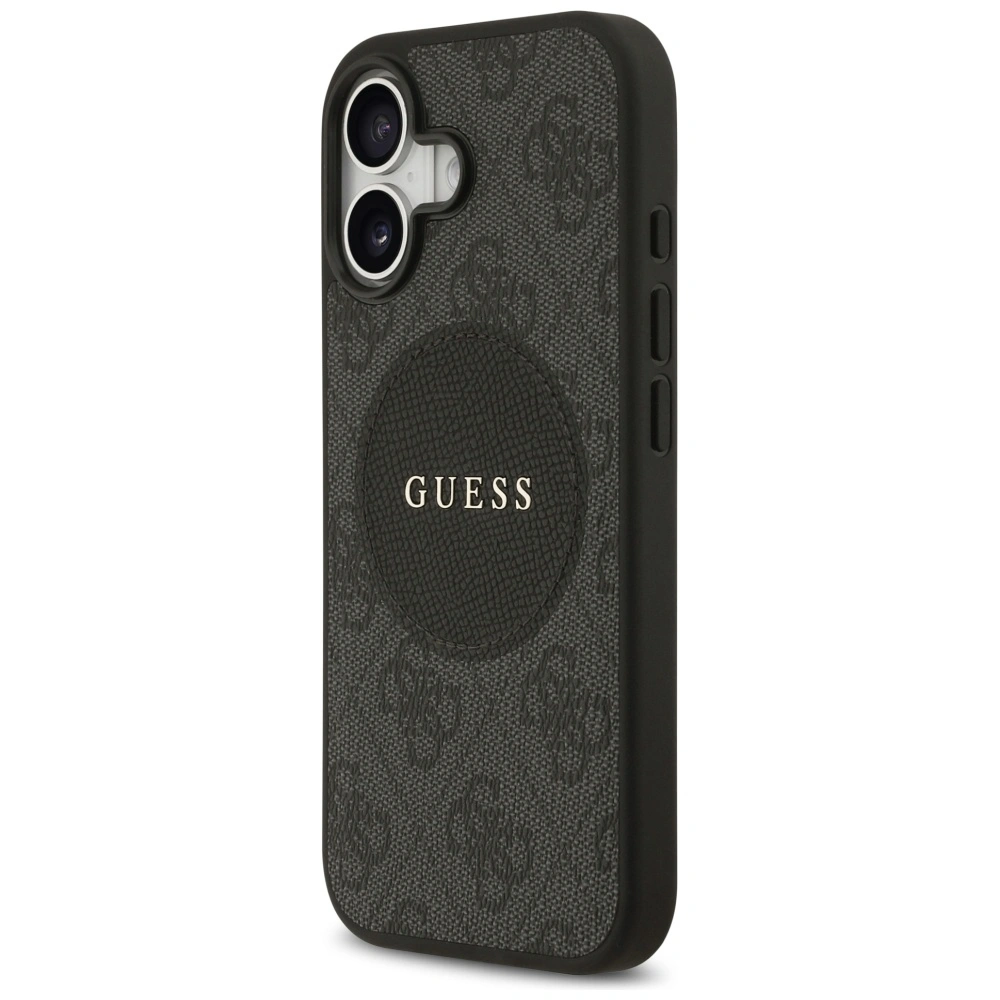Kryt Guess 4G Circle Classic Logo MagSafe Apple iPhone 17 black