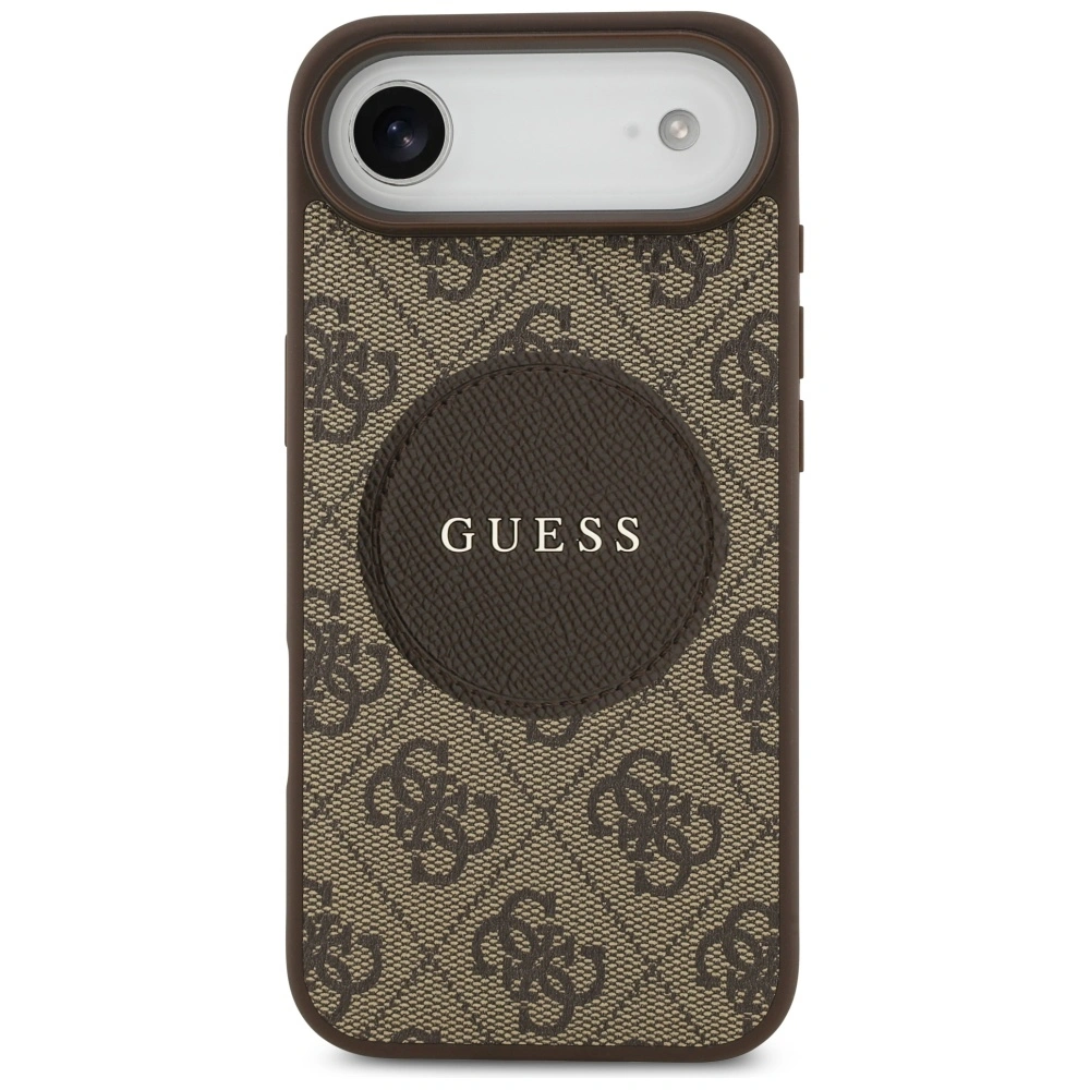 Kryt Guess 4G Circle Classic Logo MagSafe Apple iPhone Air brown