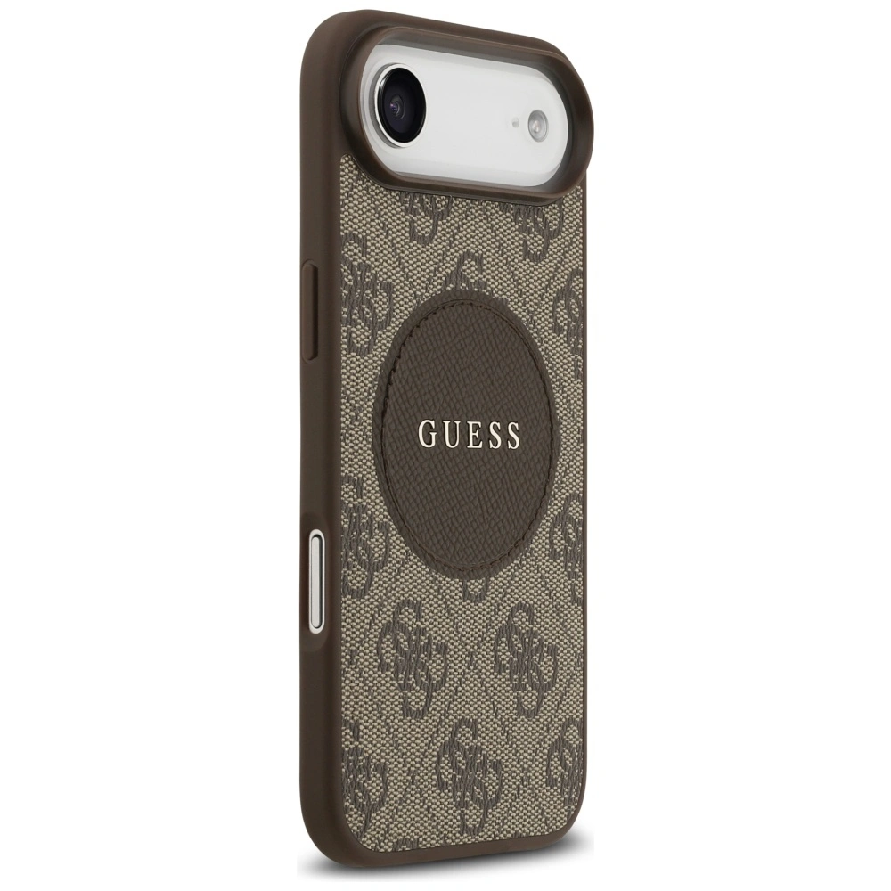Kryt Guess 4G Circle Classic Logo MagSafe Apple iPhone Air brown