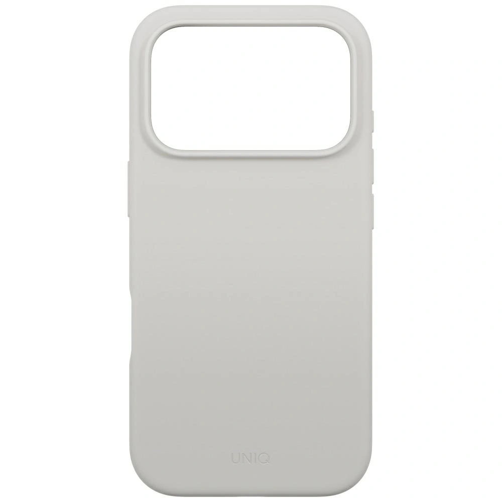 Kryt UNIQ Lino Apple iPhone 17 Pro Magclick Charging light grey