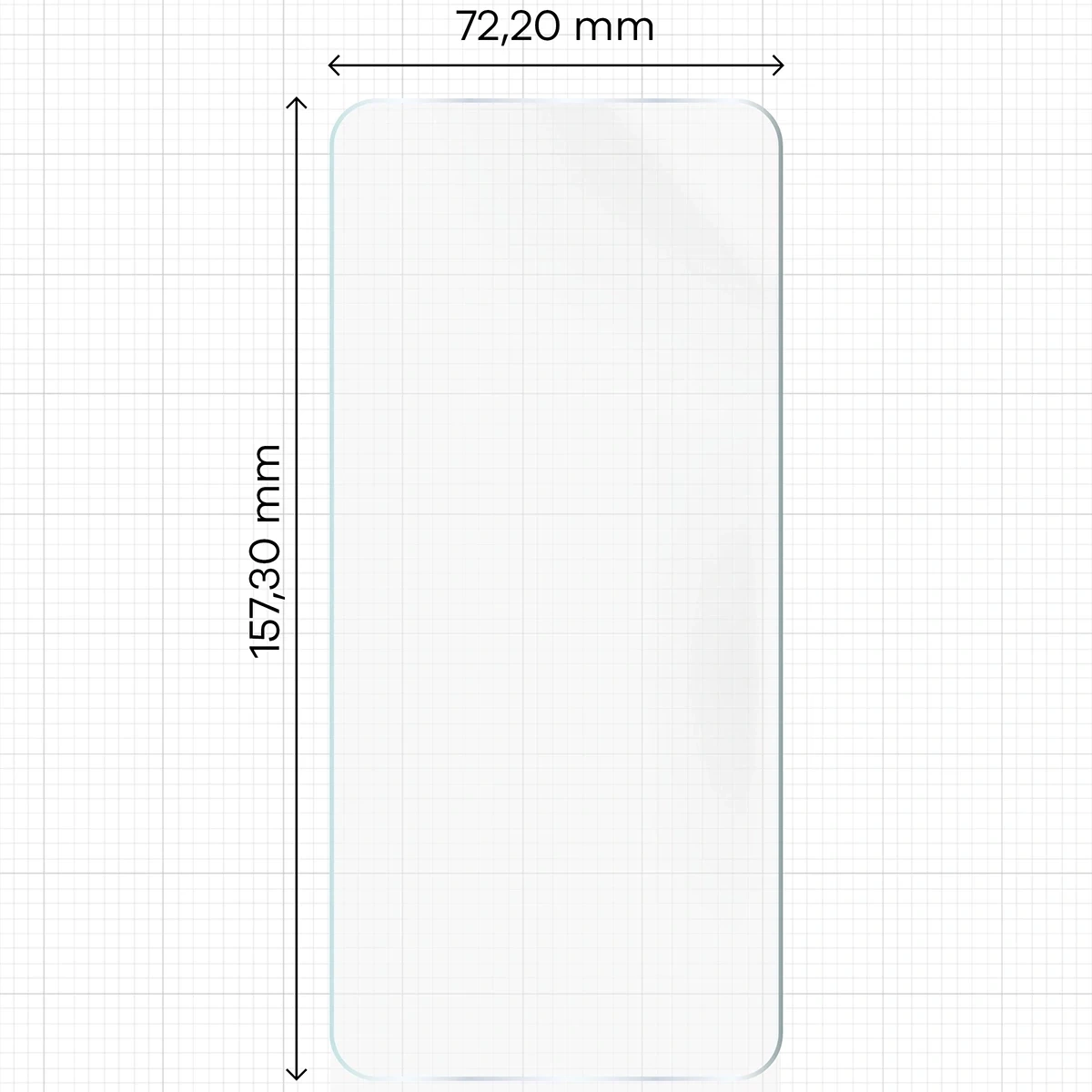 Ochranné sklo Bizon Glass Hydrogel Front Nothing Phone (3a) / (3a) Pro / CMF Phone 2 Pro