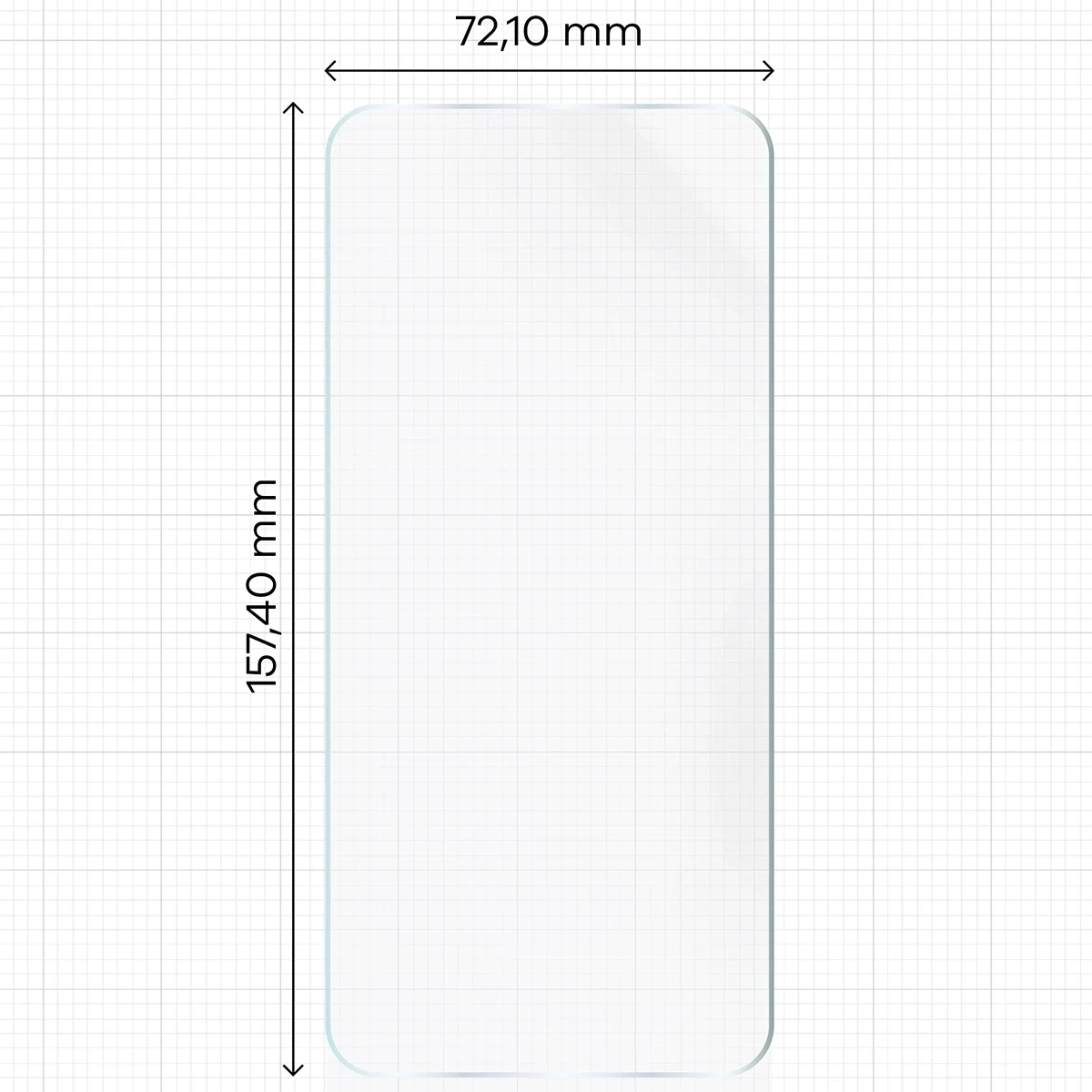 Ochranné sklo Bizon Glass Hydrogel Front Realme GT 7 Pro