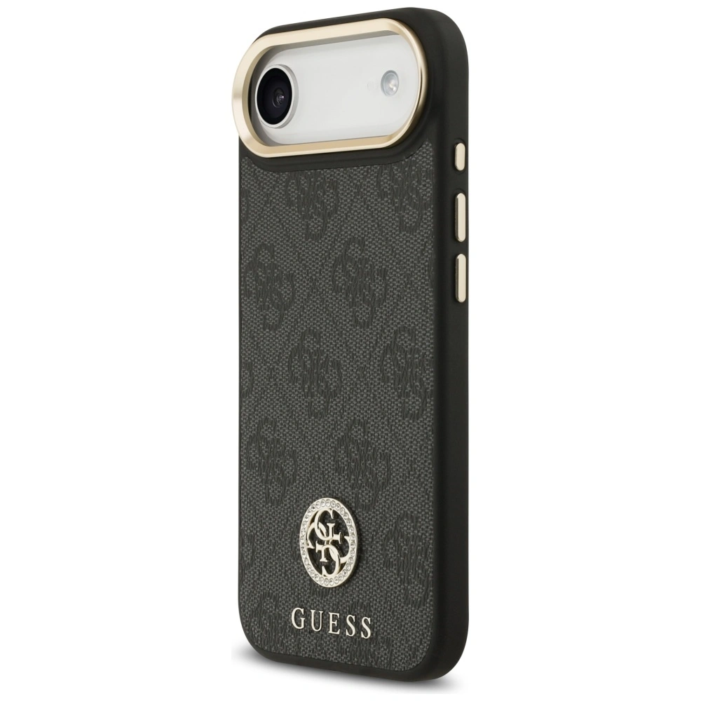 Kryt Guess 4G Strass Logo MagSafe Apple iPhone Air black