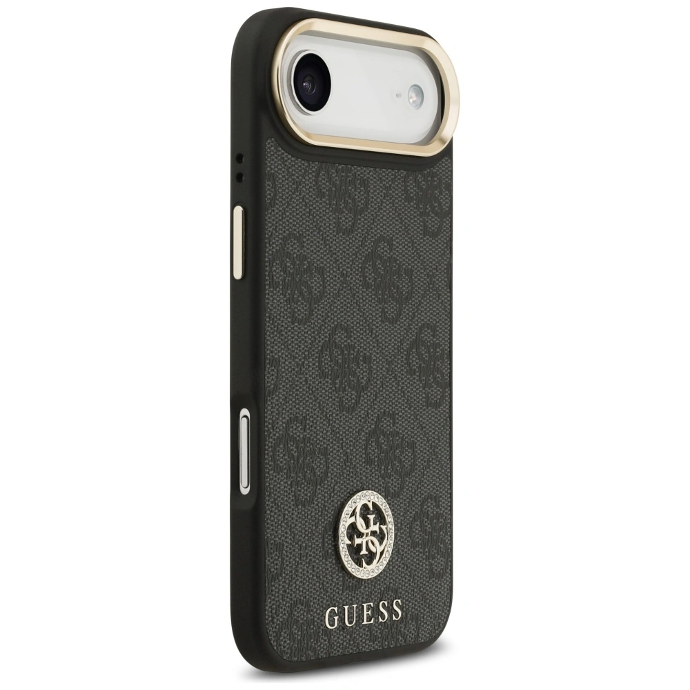 Kryt Guess 4G Strass Logo MagSafe Apple iPhone Air black