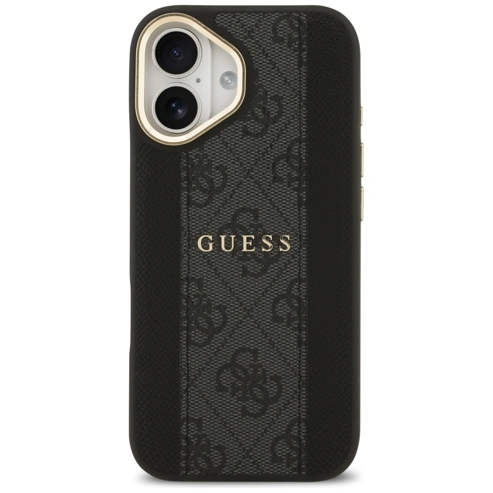 Kryt Guess 4G Stripe MagSafe Apple iPhone 17 black