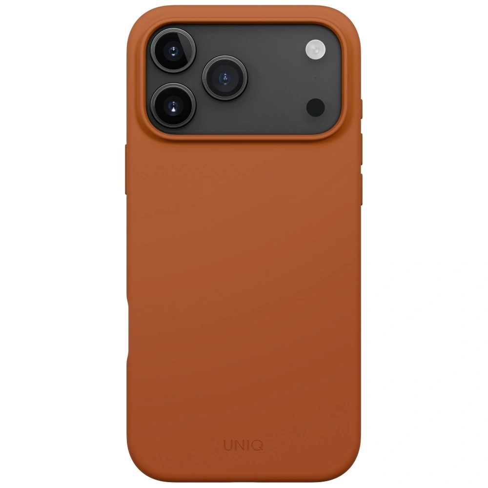 Kryt UNIQ Lino Apple iPhone 17 Pro Max Magclick Charging orange