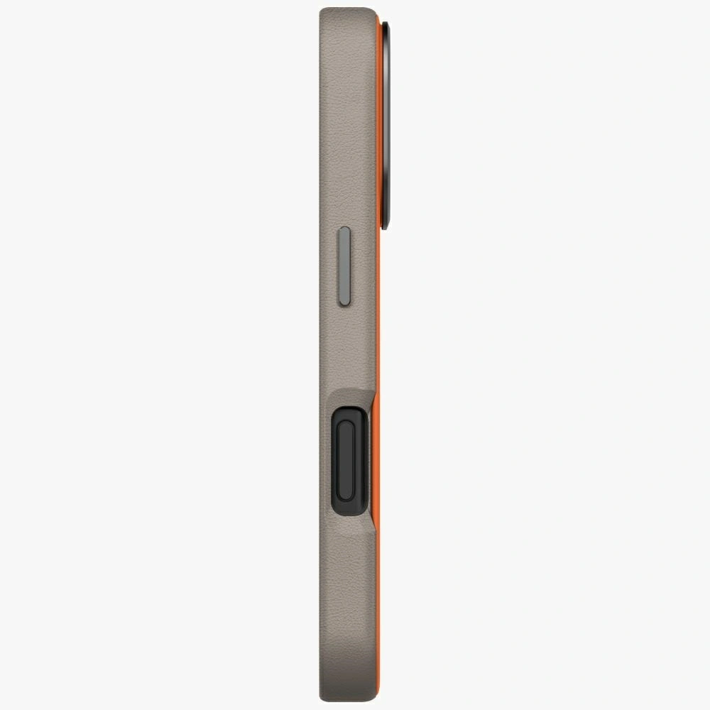Kryt UNIQ Lyden DS Apple iPhone 17 Pro Magclick Charging orange/grey