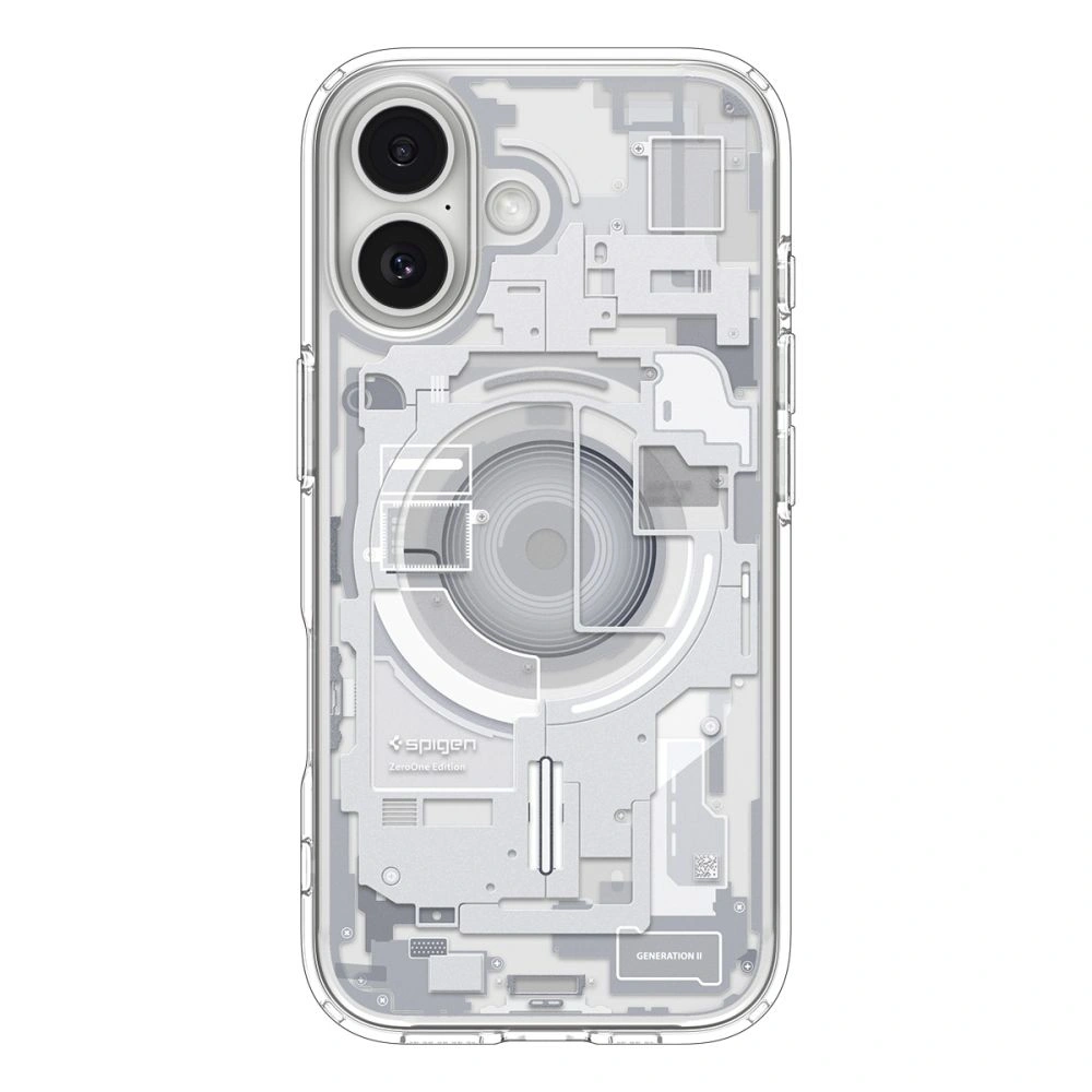 Kryt Spigen Ultra Hybrid Mag MagSafe Apple iPhone 17 Zero One White