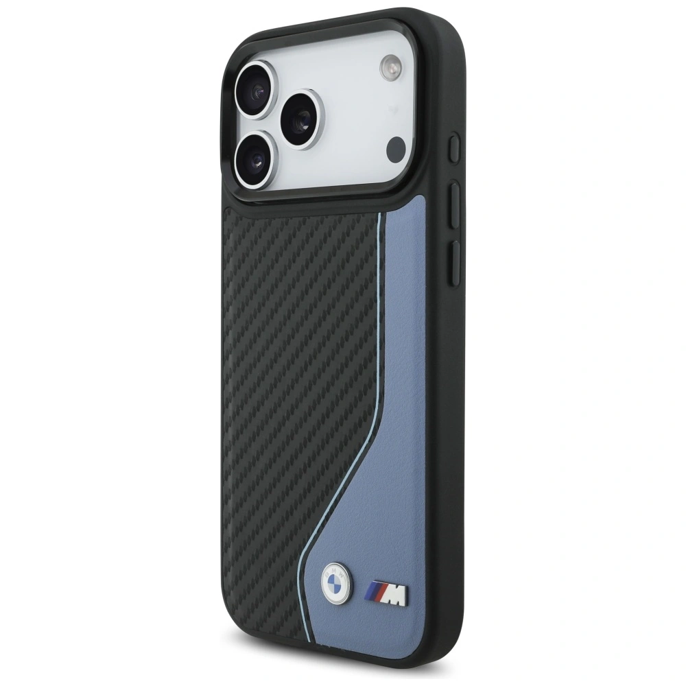 Kryt BMW M Carbon Logo MagSafe Apple iPhone 17 Pro Max blue