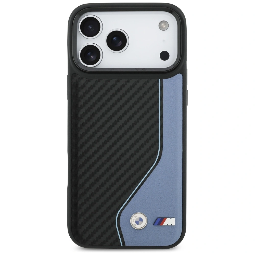 Kryt BMW M Carbon Logo MagSafe Apple iPhone 17 Pro Max blue