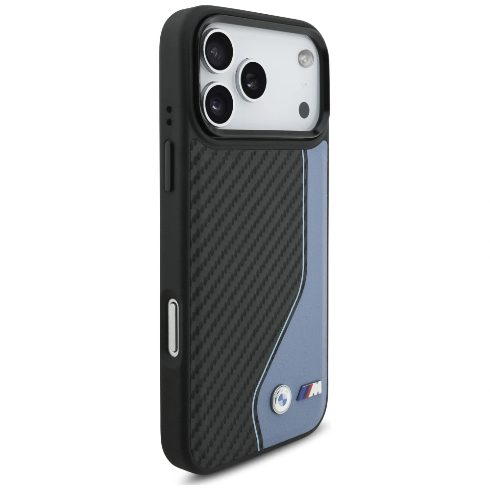 Kryt BMW M Carbon Logo MagSafe Apple iPhone 17 Pro Max blue