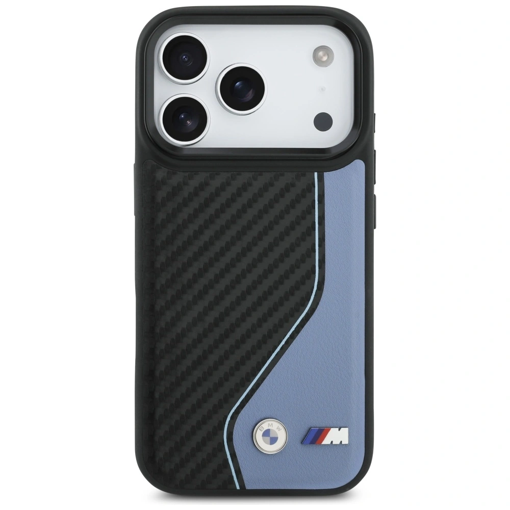 Kryt BMW M Carbon Logo MagSafe Apple iPhone 17 Pro blue