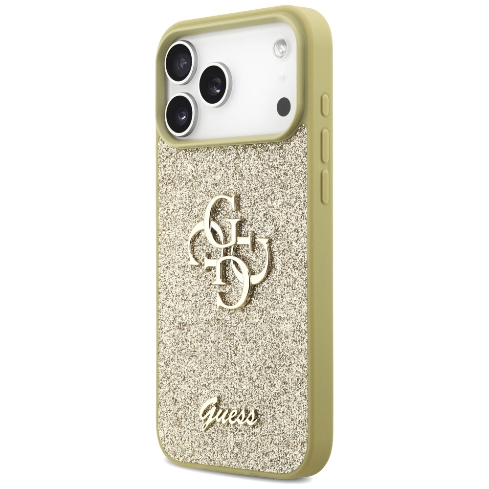Kryt Guess Fixed Glitter Big 4G Apple iPhone 17 Pro Max gold