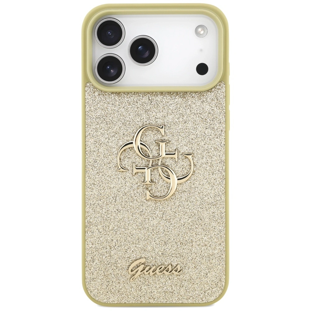 Kryt Guess Fixed Glitter Big 4G Apple iPhone 17 Pro Max gold