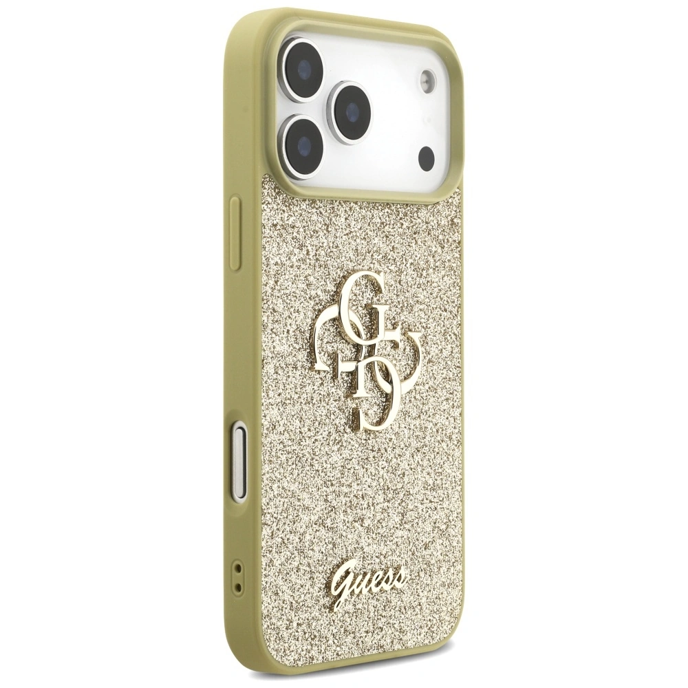 Kryt Guess Fixed Glitter Big 4G Apple iPhone 17 Pro Max gold