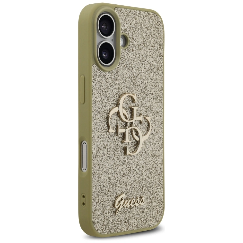 Kryt Guess Fixed Glitter Big 4G Apple iPhone 17 gold
