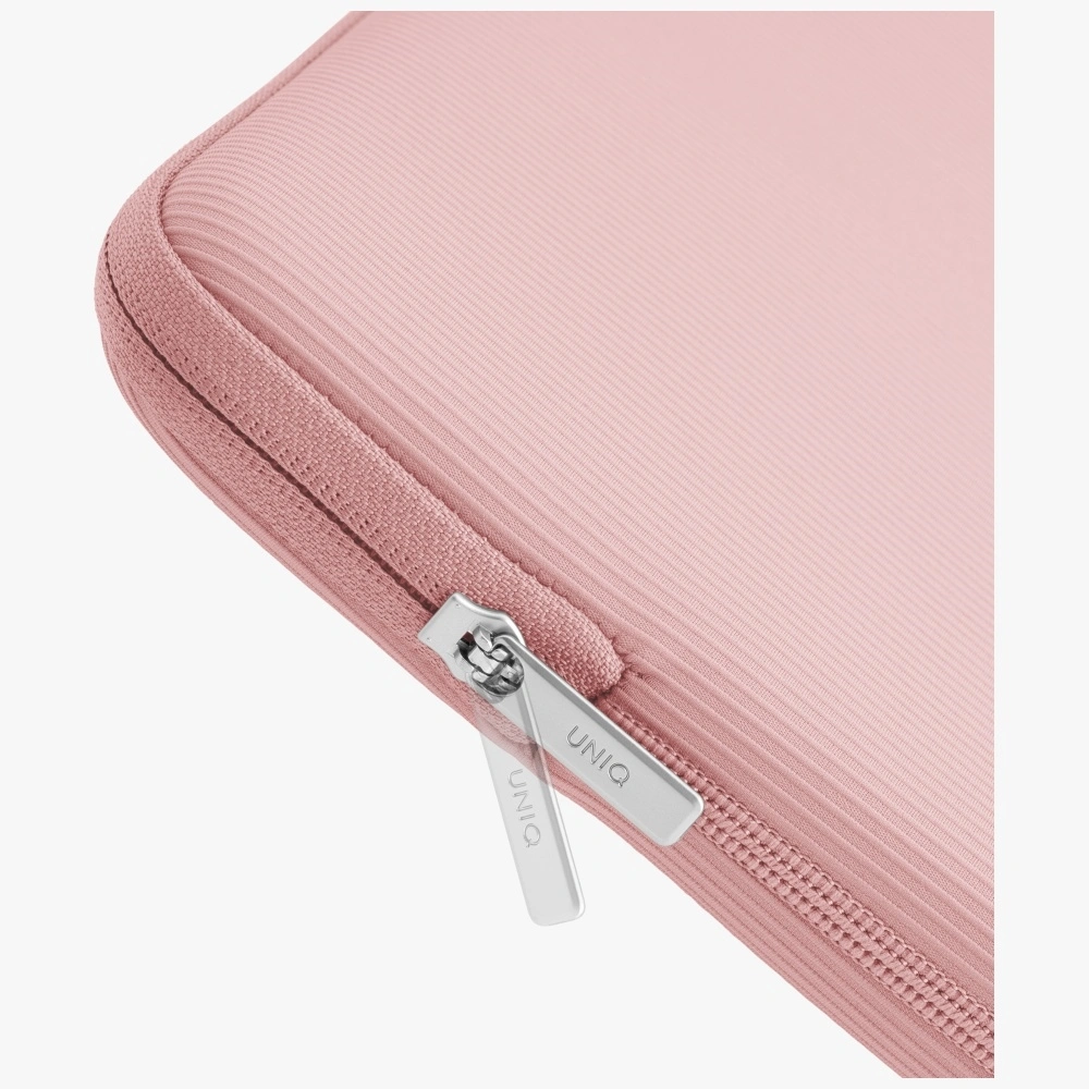 Kryt UNIQ Cyprus Ridge Edition Laptop Sleeve 14" water-resistant neoprene pink