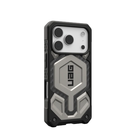Kryt UAG Urban Armor Gear Monarch Pro Apple iPhone 17 Pro MagSafe (titanium)