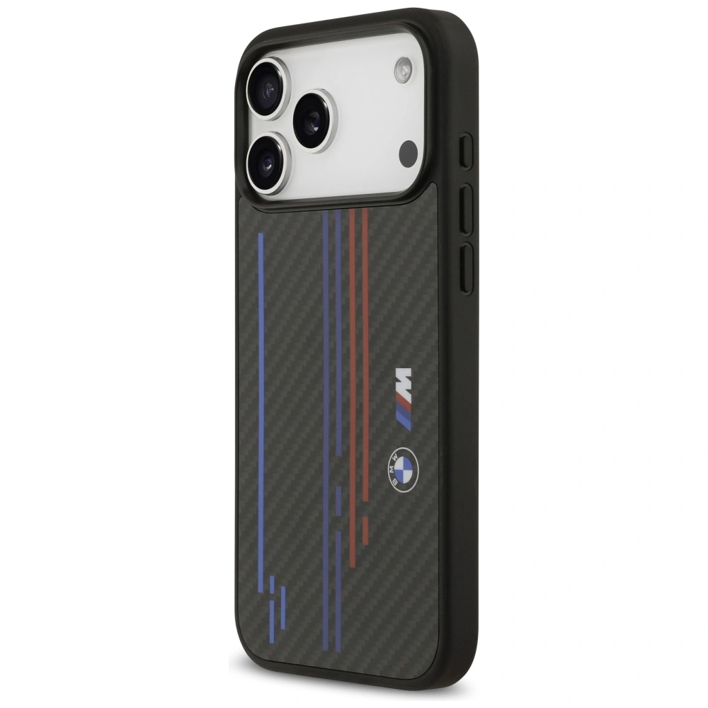 Kryt BMW M Kevlar Lines & Logo MagSafe Apple iPhone 17 Pro Max black