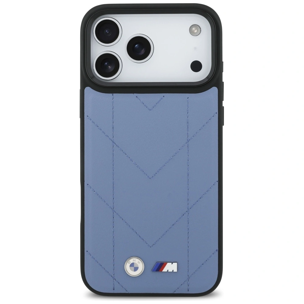 Kryt BMW M Quilted Logo MagSafe Apple iPhone 17 Pro Max blue