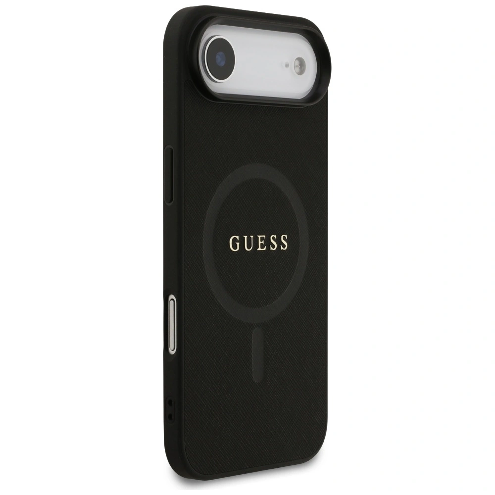 Kryt Guess Saffiano Classic Logo MagSafe Apple iPhone Air black
