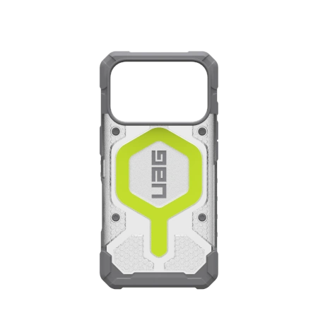Kryt UAG Urban Armor Gear Pathfinder Clear MagSafe Apple iPhone 17 Pro MagSafe (active neon)