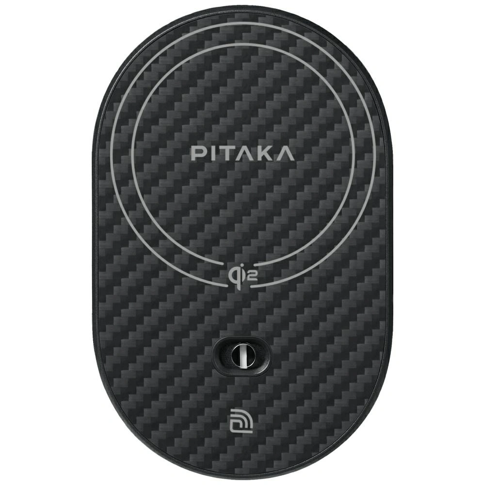 Držák do auta PITAKA MagEZ Pro 2 Qi2 15W NFC MagSafe black grey