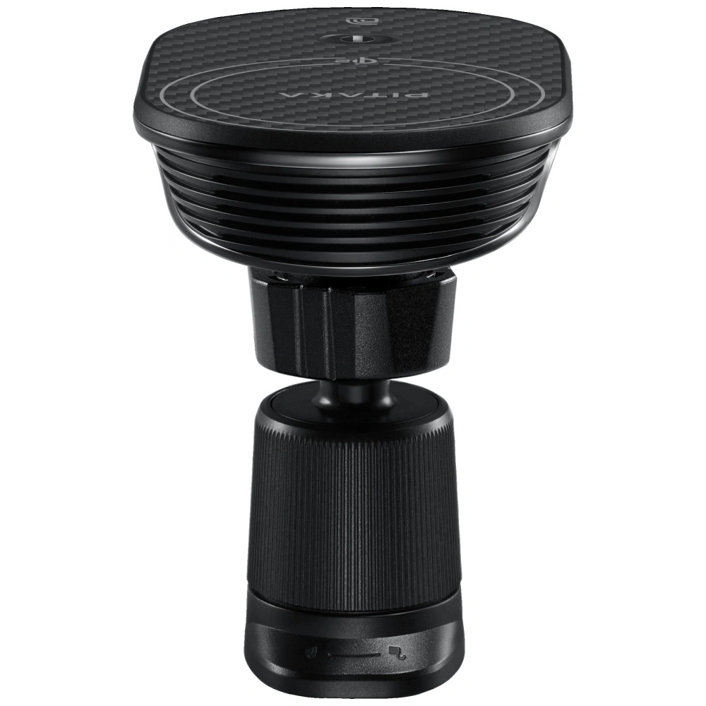 Držák do auta PITAKA MagEZ Pro 2 Qi2 15W NFC MagSafe black grey