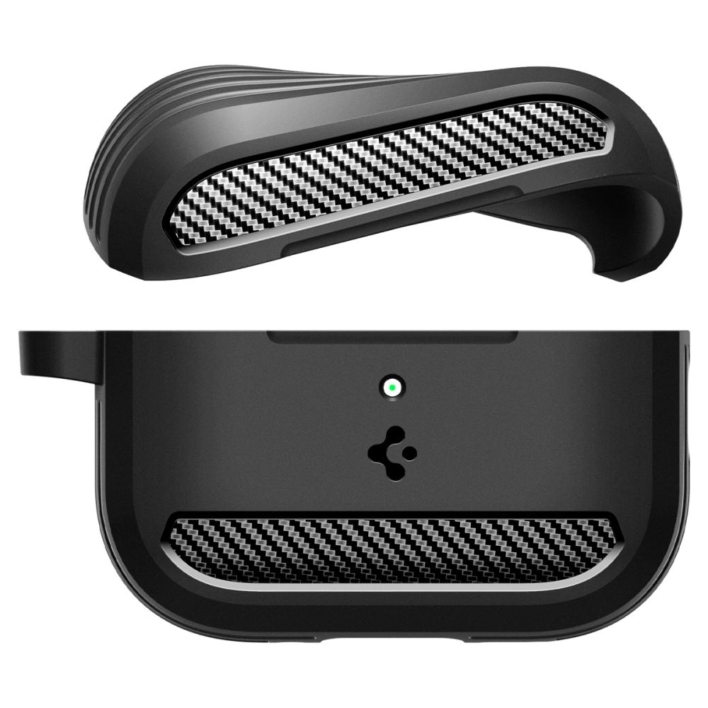 Kryt Spigen Rugged Armor Apple AirPods Pro 3 Matte Black