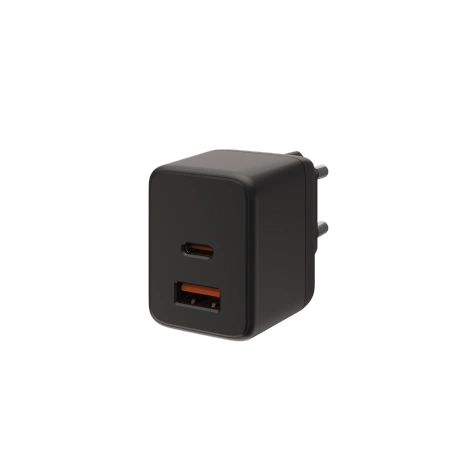 Síťová nabíječka UAG Urban Armor Gear SRGE Charger 30W, USB-A, USB-C (black)