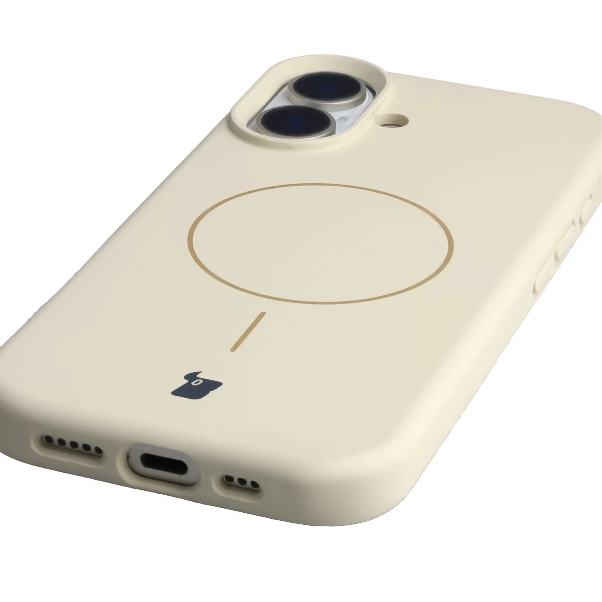 Kryt Bizon Soft Case Magnetic Apple iPhone 17 écru