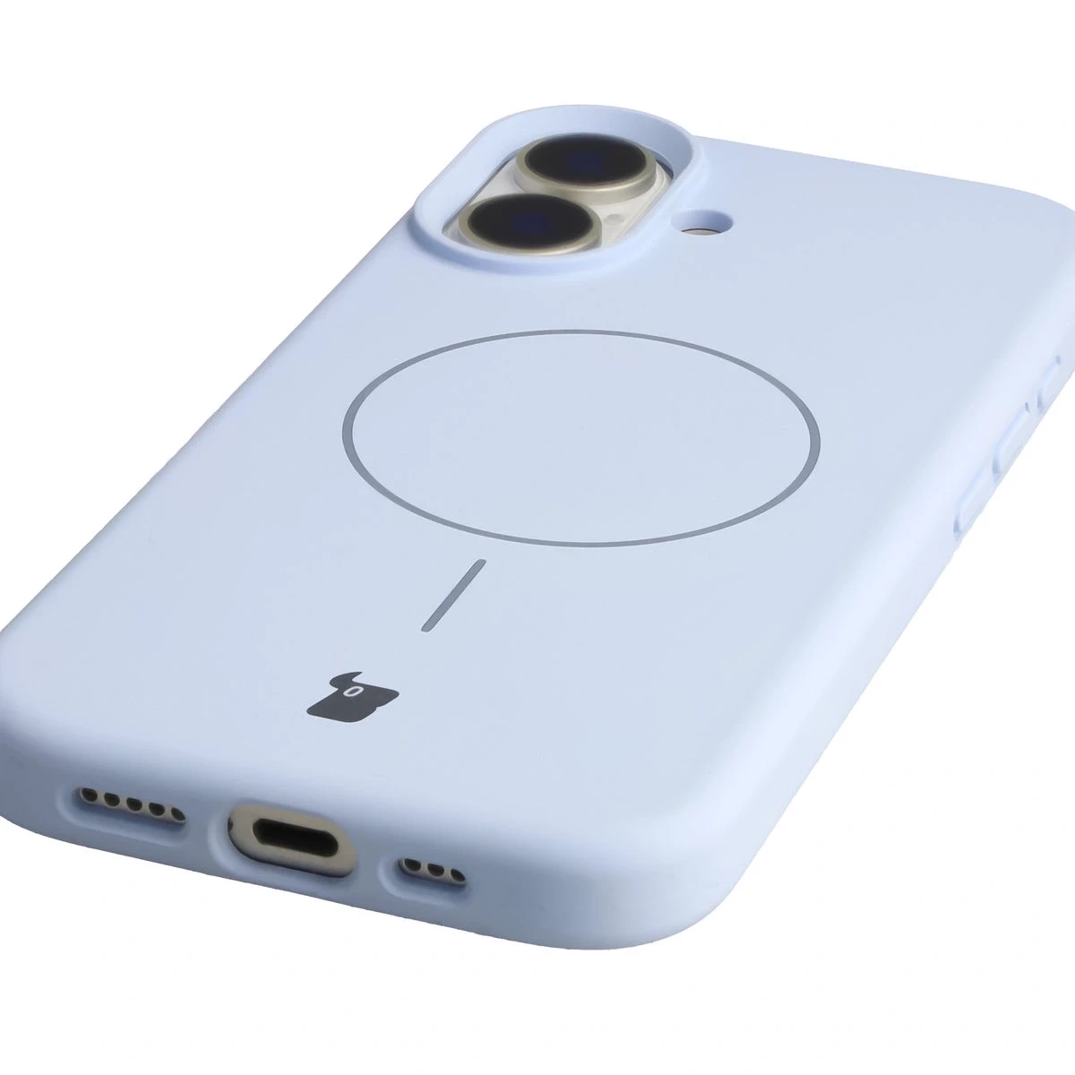 Kryt Bizon Soft Case Magnetic Apple iPhone 17 blue