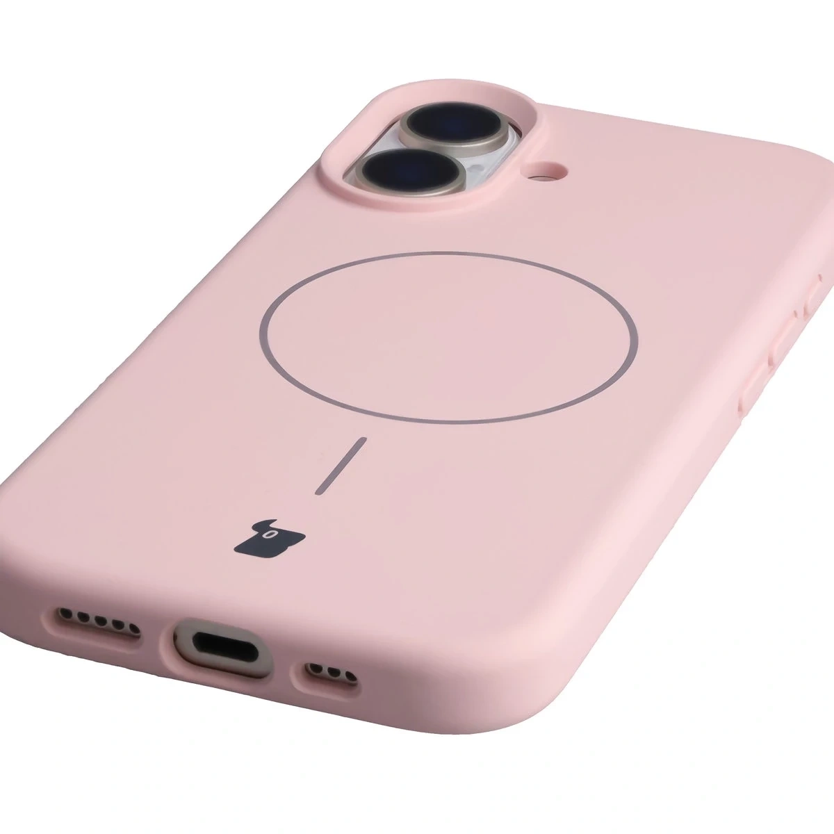 Kryt Bizon Soft Case Magnetic Apple iPhone 17 light pink
