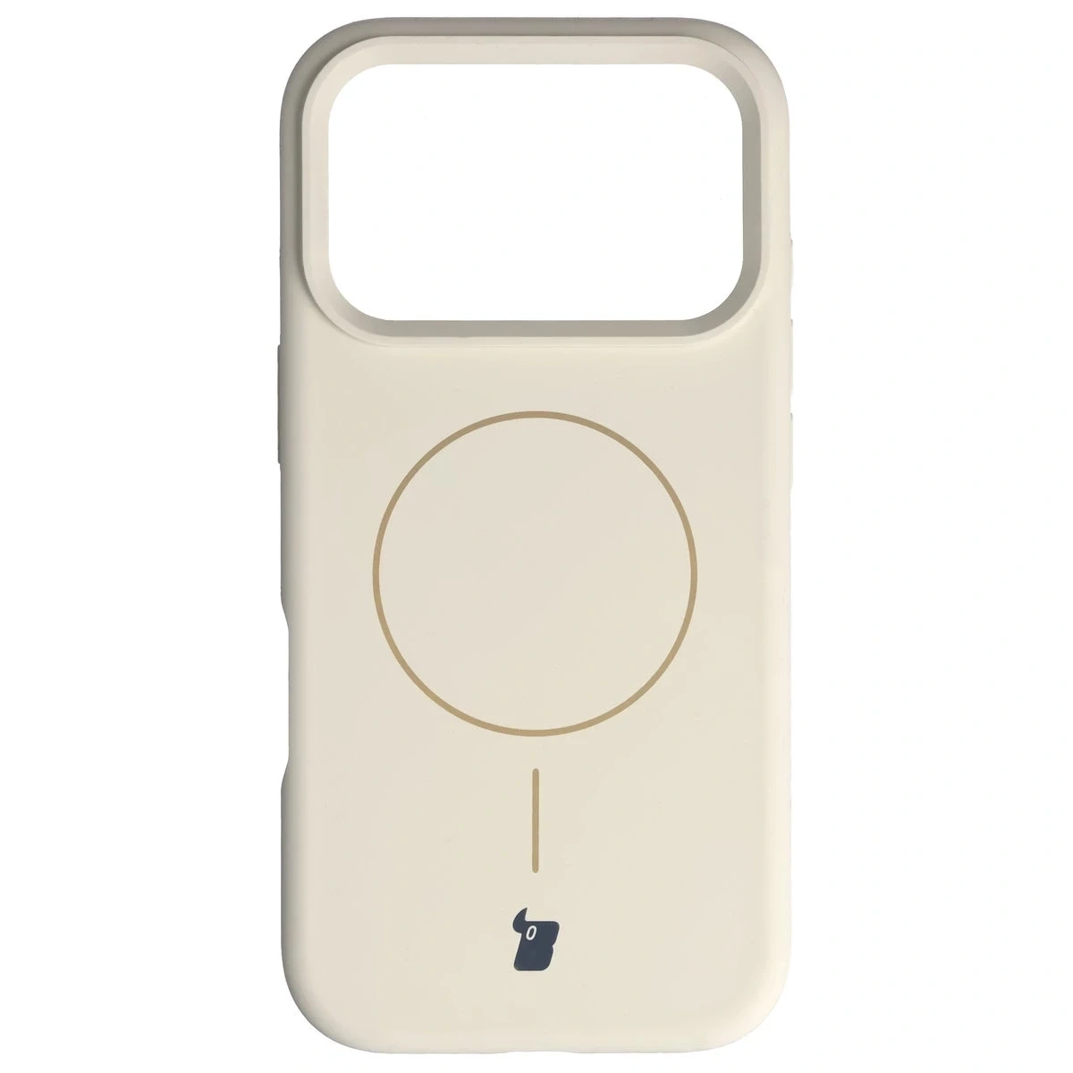 Kryt Bizon Soft Case Magnetic Apple iPhone 17 Pro écru