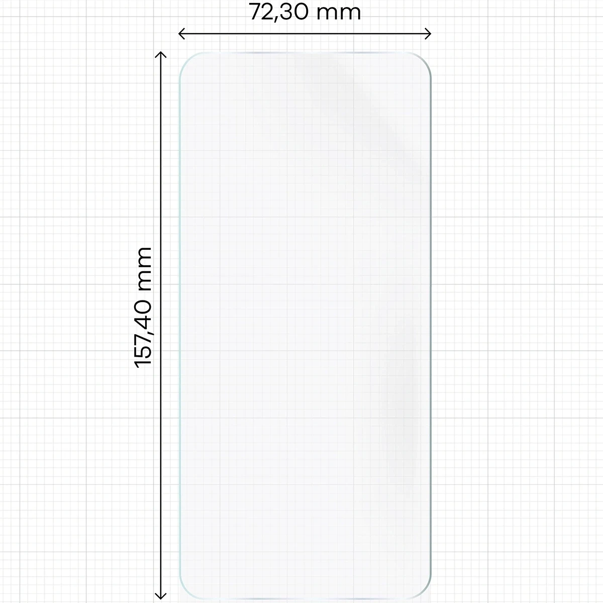 Ochranné sklo Bizon Glass Hydrogel Front Vivo X200 Pro