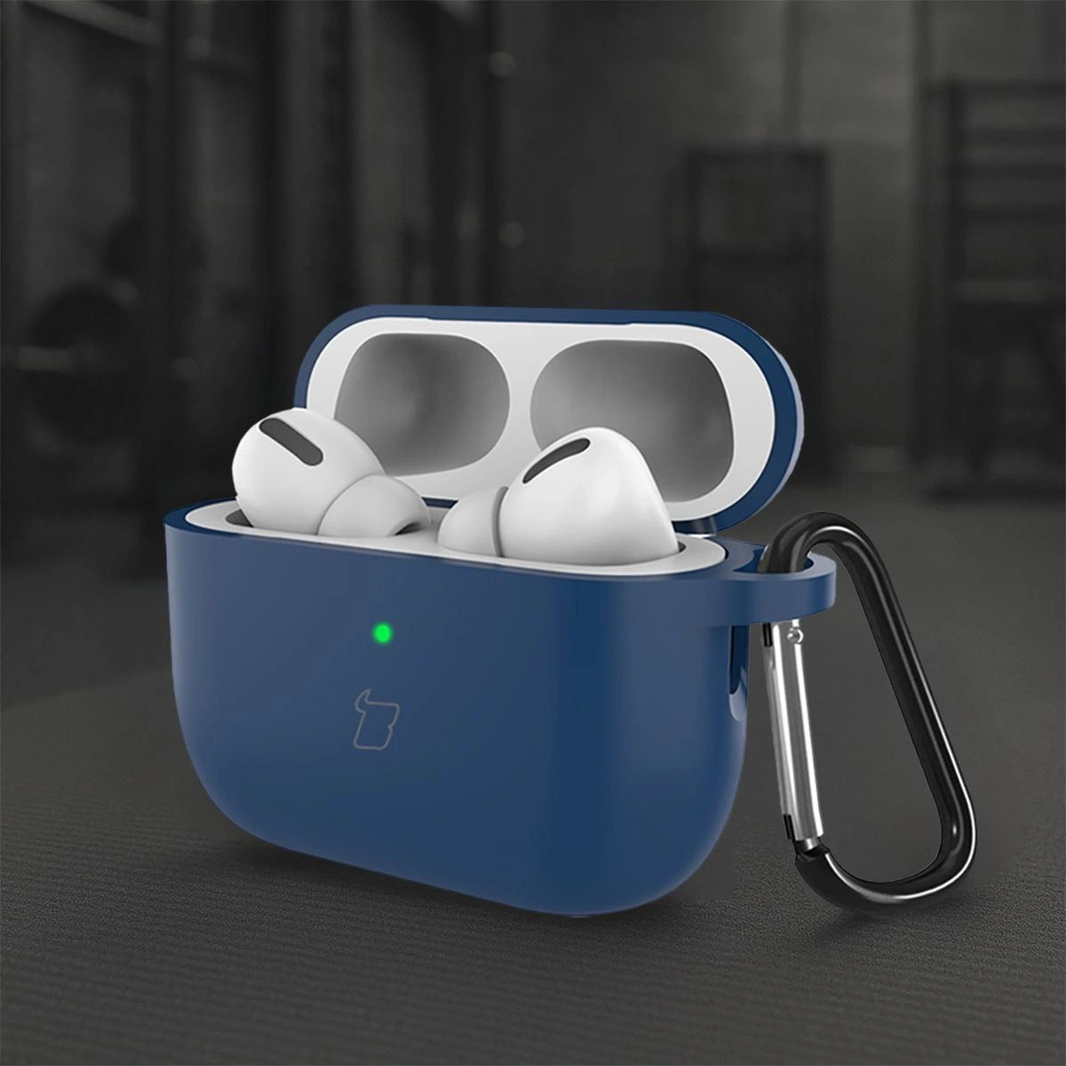 Kryt Bizon Case Headphone Silicone AirPods Pro 3 navy blue