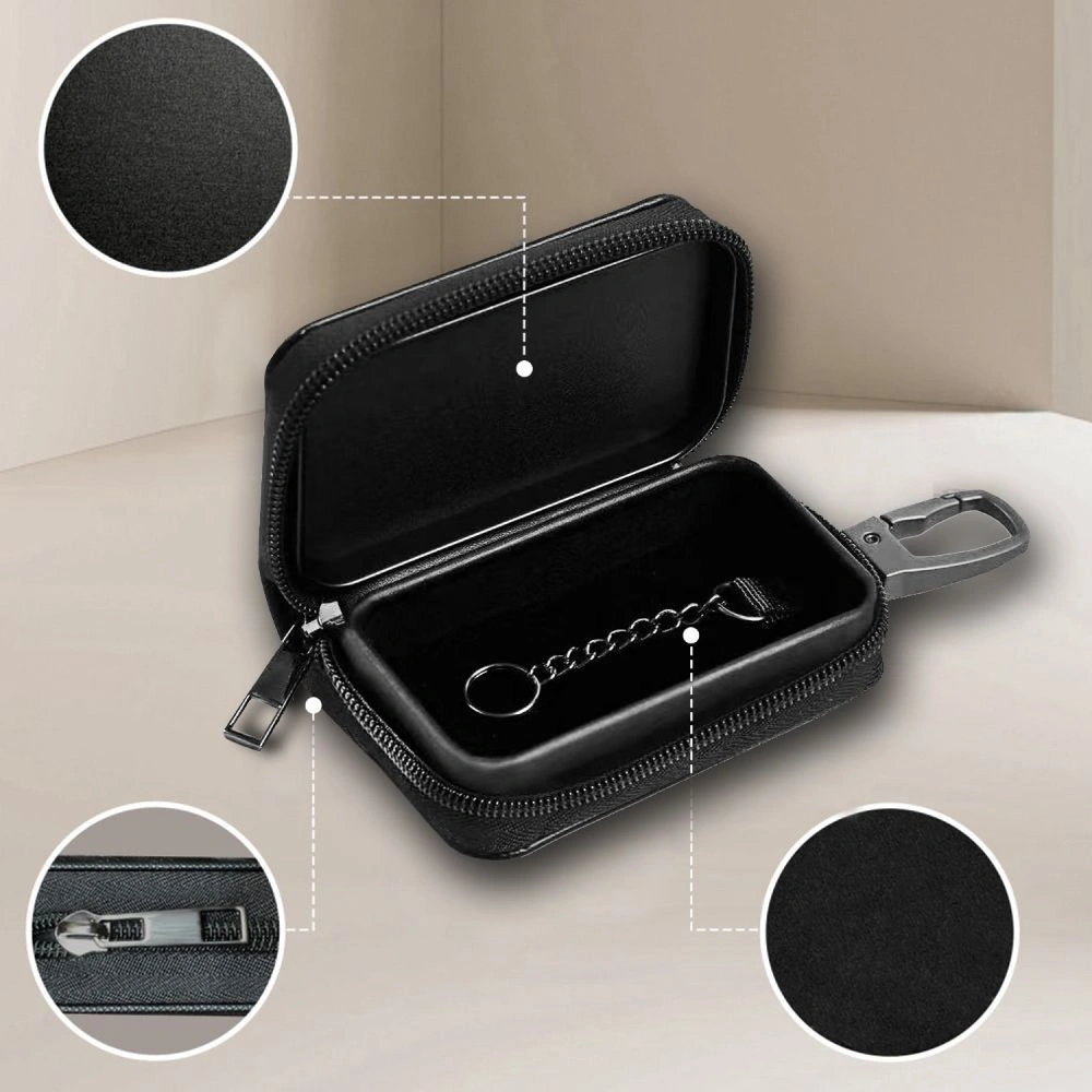 Kryt Tech-Protect KLR300 Pouch Keyless RFID Signal Blocker Case Black/black