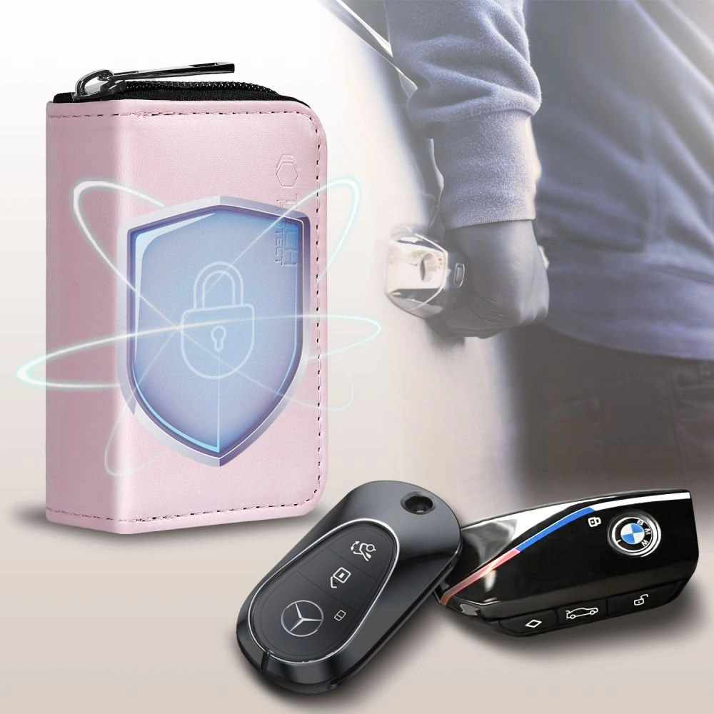 Kryt Tech-Protect KLR300 Pouch Keyless RFID Signal Blocker Case Pink