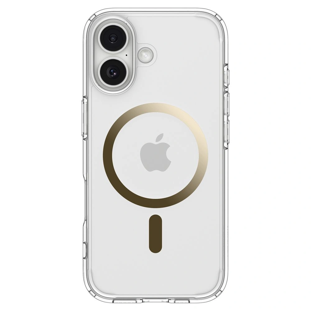 Kryt Spigen Ultra Hybrid Mag MagSafe Apple iPhone 17 Clear/gold