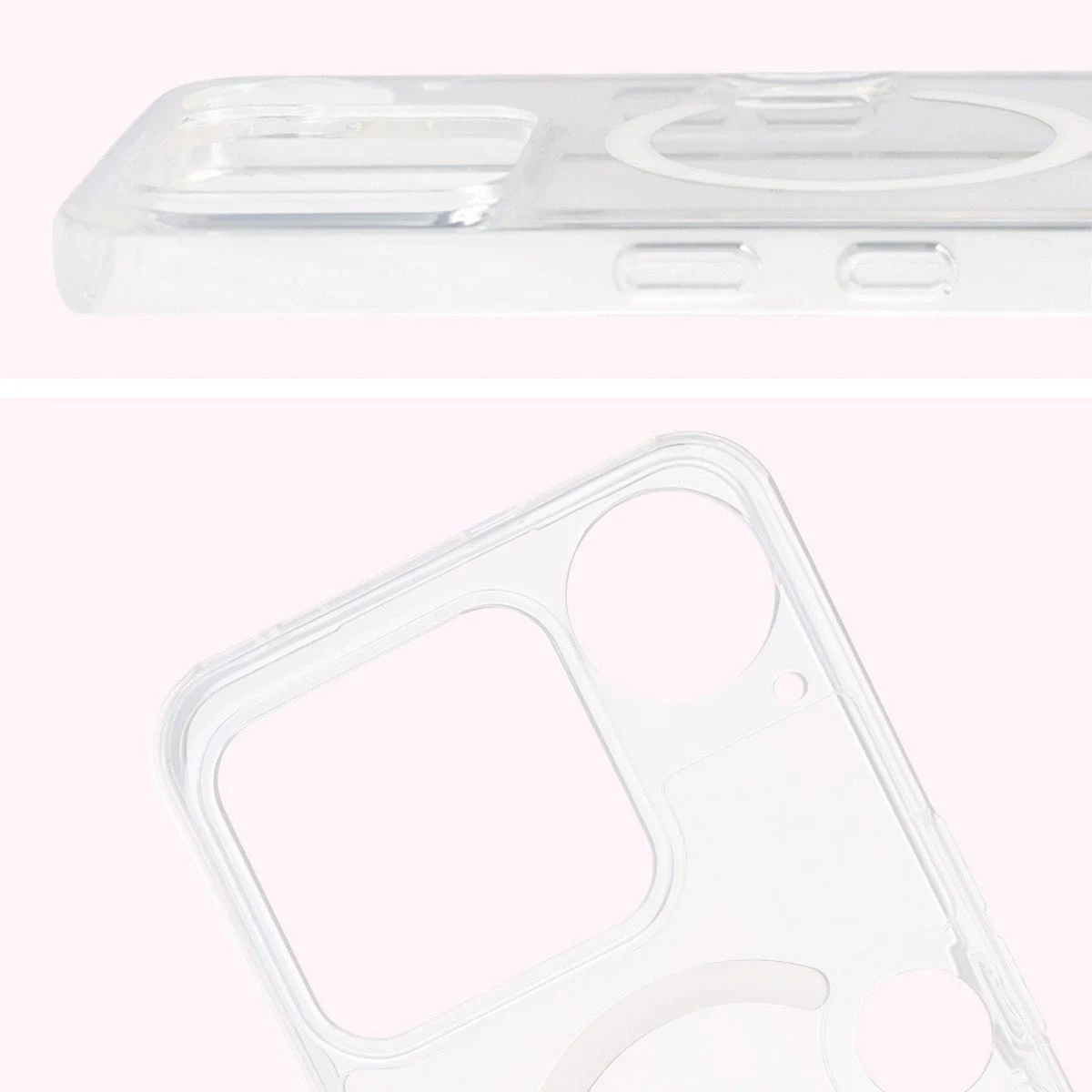 Kryt Bizon Case CrystalO Magnetic Nothing Phone (3) clear