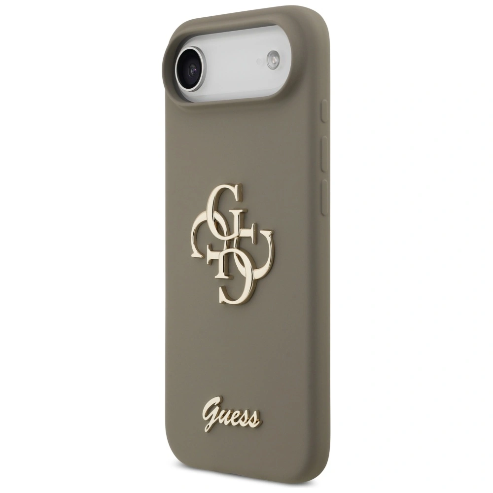 Kryt Guess Silicone Big 4G Script Apple iPhone Air brown