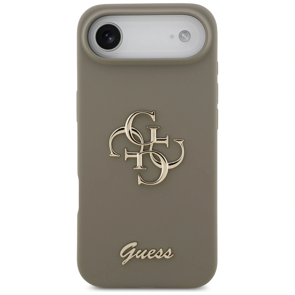 Kryt Guess Silicone Big 4G Script Apple iPhone Air brown