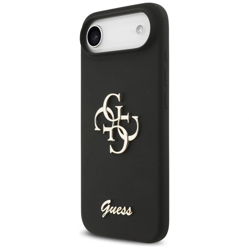Kryt Guess Silicone Big 4G Script Apple iPhone Air black